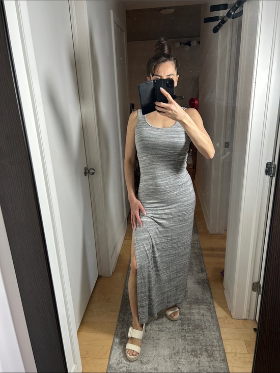 Garage Dresses & Skirts - Garage Maxi Dress | Crisscross Back High Slit Summer Dress